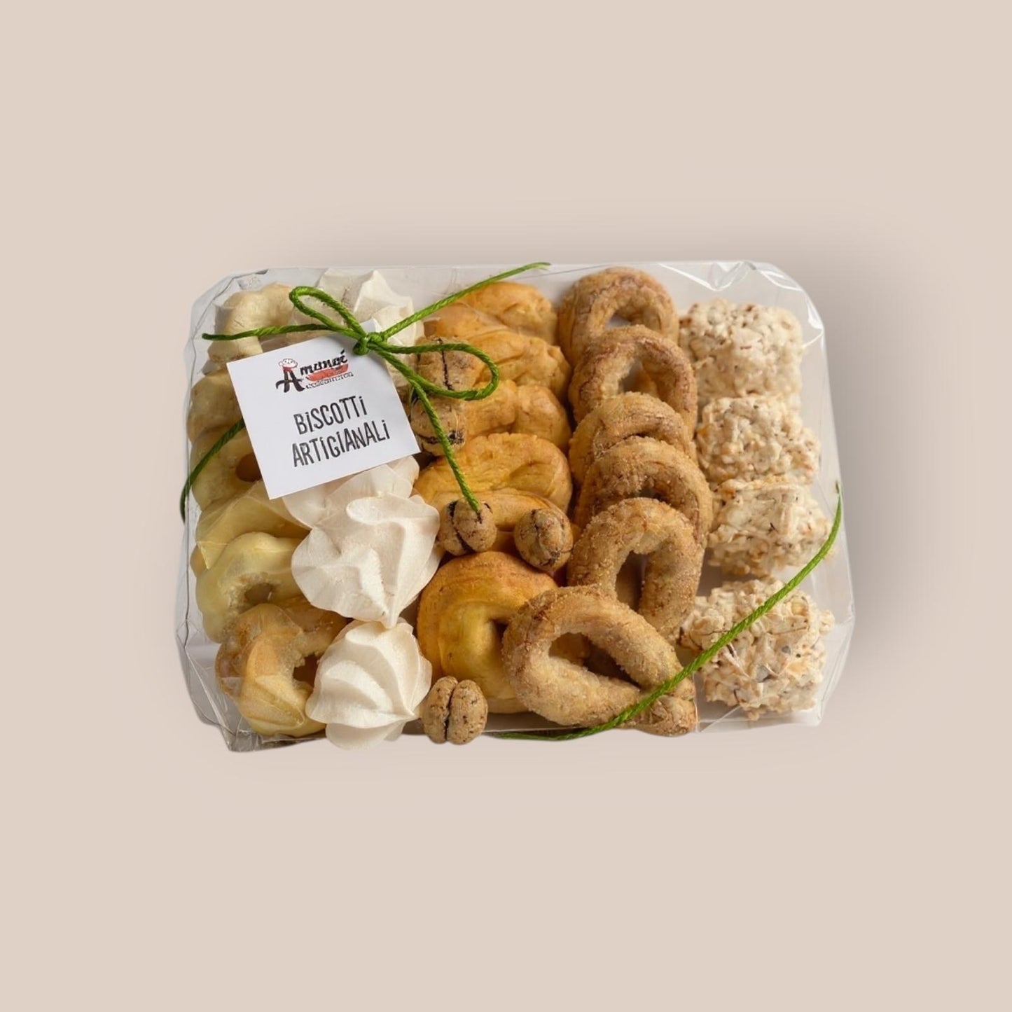 Vassoio di biscotti artigianali