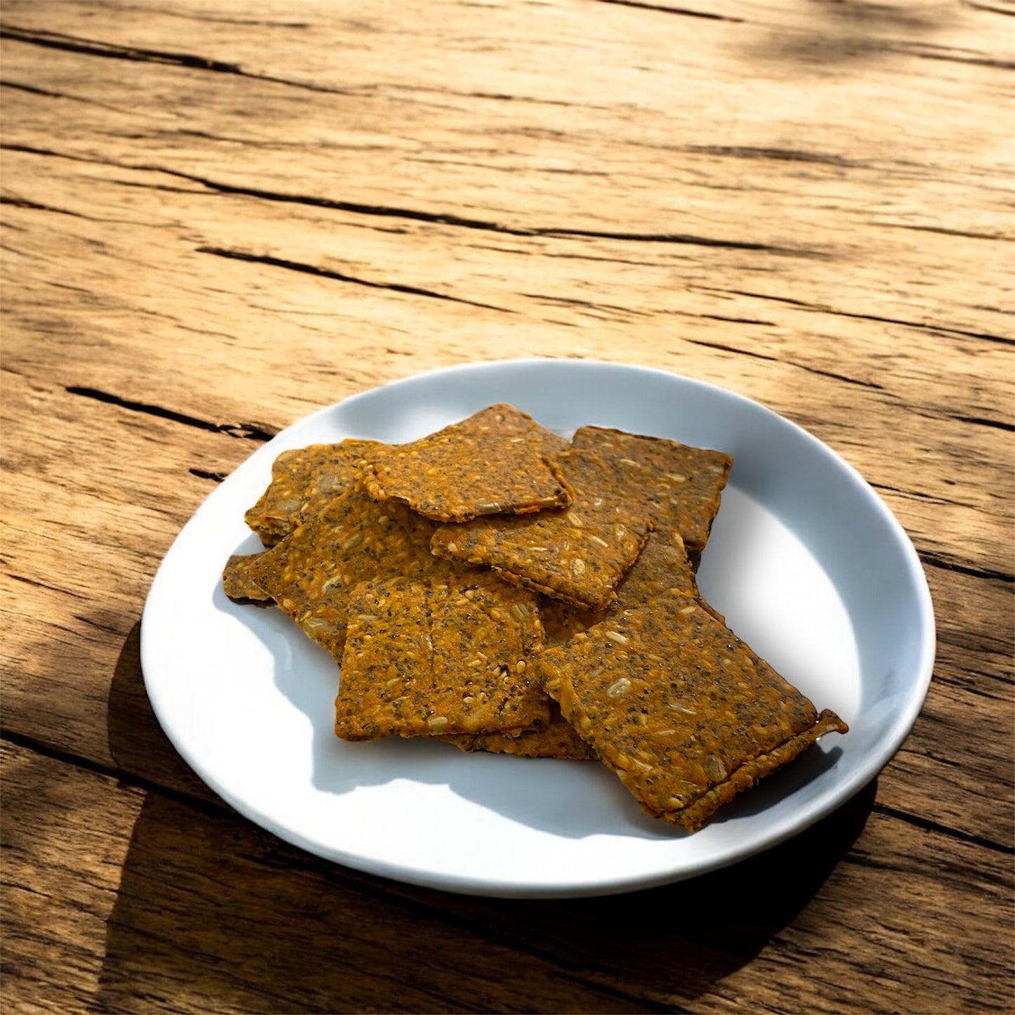 Cracker lenticchie e paprika