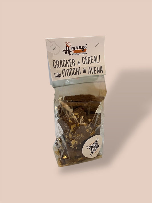 Cracker ai cereali e fiocchi d’avena