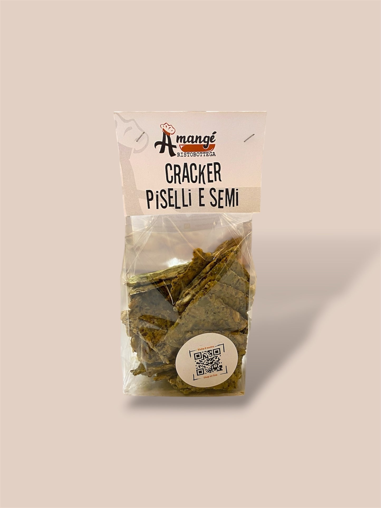 Cracker di piselli e semi