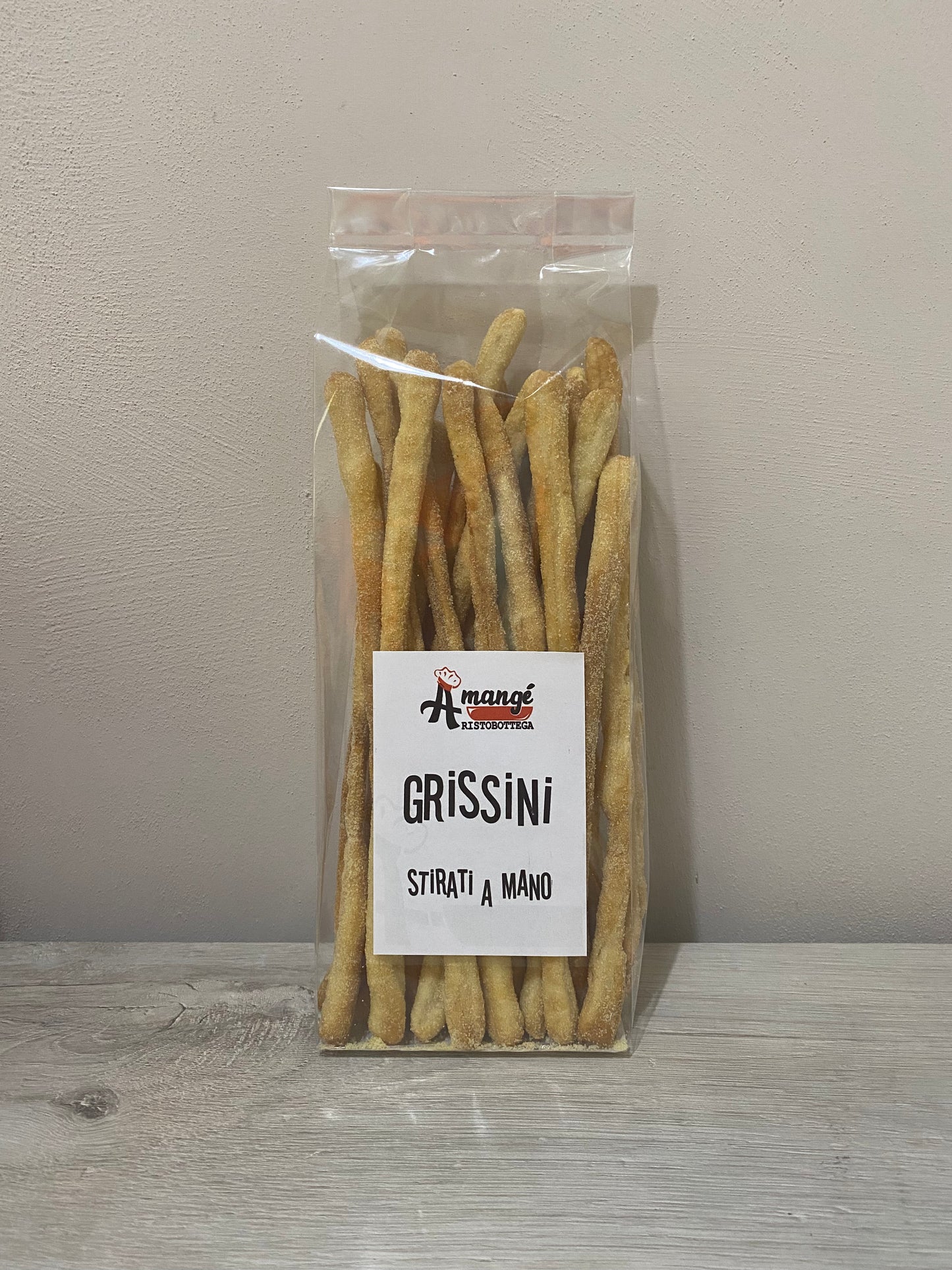 Grissini stirati a mano