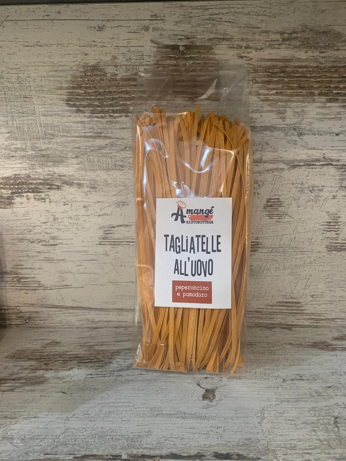 Tagliatelle peperoncino e pomodoro