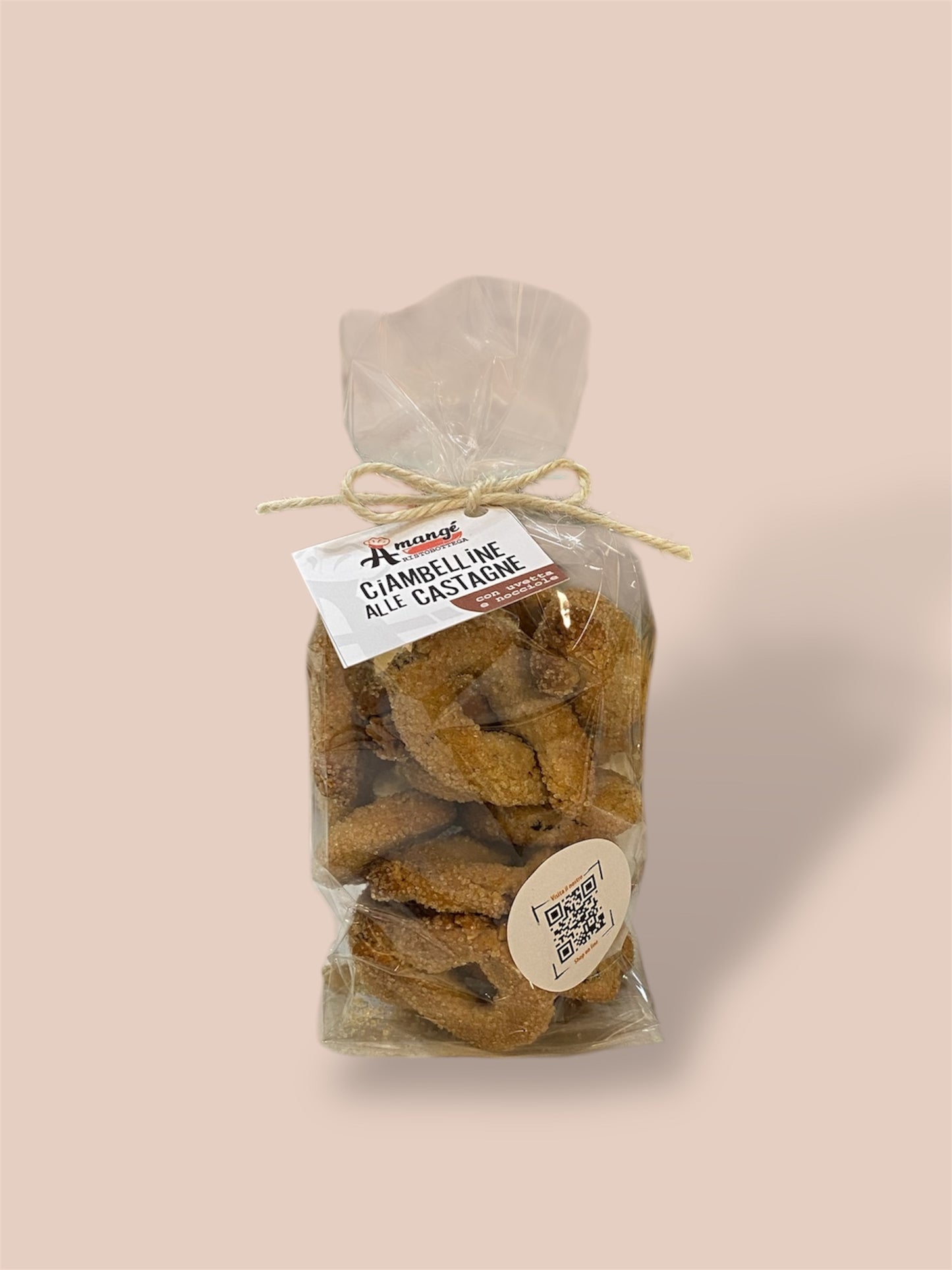 Ciambelline alle castagne con uvetta e nocciole