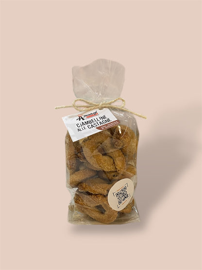 Ciambelline alle castagne con uvetta e nocciole